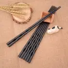 1 Pair Gift Chop Kitchen Japanese Non-slip Sushi Chopsticks Alloy