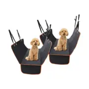 SOGA 2X Waterproof Pet Back Seat Mat Cover Dog Non-Slip Car Hammock Protector