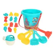 Kids Beach Bucket Toy Beach Sand Playset Shovel Sand Mold Garden Sandpit Playset