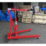 TIG 啟思工業 引擎吊架   500KG 折疊油壓吊架/引擎吊架/升降台車/托板車/吊車/捲揚機