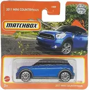 [Matchbox] 2011 Mini Countryman - MBX 2/100 - HFR71 - Short Card - Superfast Lesney - Blue - Mattel 2022