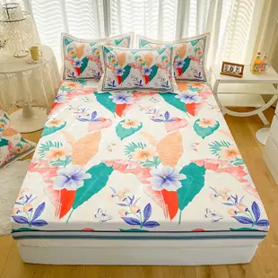 花卉系列 床墊套 親膚床套 多尺寸 單人加大床單 單人床加大床包 3尺床包 雙人 5尺床包