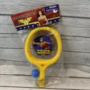 Wonder Woman Paddle Ball Set New In Pack 2019 Rare Sports Tennis Beach Toy NIP