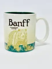 Starbucks Canada BANFF Global Icon Collector Series Mug Cup 16oz NEW RARE USA