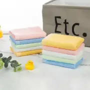 10PCS Baby Newborn Face Washers Soft Hand Towels Kid Feeding Wipe Wash Cloths