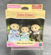 NEW Calico Critters Yellow Labrador Family Epoch Dogs CC1785 NIB