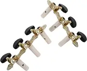 Kisangel 1 Set Heavy Duty Locking Guitar Tuning Pegs Fit for Acoustic Classical Guitars Effortless Installation Secure Performance Tuning Keys for Musicians