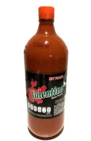 Salsa Valentina muy Picante Mexican Hot Sauce, Valentina, 1 Liter/33.81fl oz.