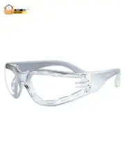 Gemstone Myst Foam-Lined Safety Glasses, 1 Pair, Anti-Fog Polycarbonate L