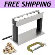 Quail Egg Peeler with Stable Clamp - Effortless Shelling for Culinary Lovers