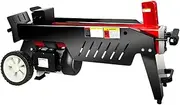 Yukon 7 Ton Electric Log Splitter with Side Protectors Axe Wood Cutter