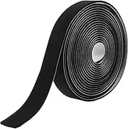 HOMSFOU 1 Roll Weatherproof Foam Sealing Strip for Doors and Windows Soundproof Self Adhesive Caulk Strip Flexible Windproof Door Seal Tape Easy Installation