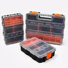 1Pc Storage Organiser Box For Screw Nail Nut Bolts Carry Case Tool Box Container