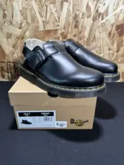 New In Box Doc Dr. Martens Jorge II Pull Up Mule Clog Casual Flat Black 12M