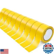 Outus Floor Marking Tapes 2" Width 100' Length Yellow Durable Non Abrasive Ta