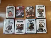 Warhammer 40k Psychic Power And Data Cards Old Oop