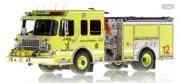 NEW Fire Replicas Chicago Fire Department O’Hare International Airport Engine 12