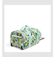Vera Bradley Lighten Up Wheeled CarryOn Lemon Grove Luggage Travel