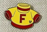 Disney Hidden Mickey Completer Figment Parts Figment's Shirt PWP Pin