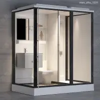 在飛比找蝦皮商城精選優惠-『DL』™◑™整體淋浴房獨立隔斷集成衛生間一體式家用洗澡房農