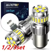 1/2set AUXITO 7506 1156 BA15S P21W LED WHITE Backup Reverse Light Bulb 2400LM (for: Smart)