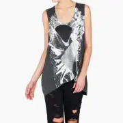 Sass Bide size L ( 14 16) Palais Grande Embellished Sequins Tank Top