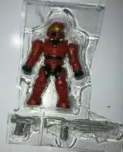 HALO MEGA BLOKS UNSC RED SPARTAN MINIFIGURE FROM 97520 COMPLETE NEW