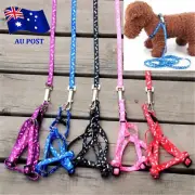 Small Pet Cat Puppy Kitten Rabbit Dog Harness Lead Leash Collar Same Day Post YA