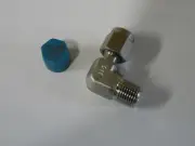 Swagelok stainless steel Tube Fitting, Male Elbow, 1/8” Tube OD x 3/8” Male NPT
