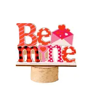 NNETM Romantic Wooden Ornaments Set(Be Mine) - Heartfelt Scene Enhancements