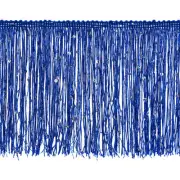 1 Yard of 6" Blue Sequin Fringe Trim DIY Tassel Trim, (3.28 Ft/1m)