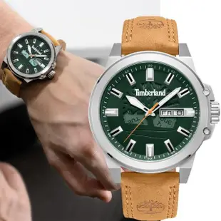 【Timberland】天柏嵐 經典大樹潮流腕錶-46mm 母親節(TDWGB0040802)