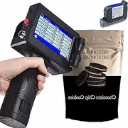Handheld Printer Portable,Handheld Inkjet Printer with 4.3 Inch Touch Screen Quick-Drying Inkjet Coding Machine for Expire Date, Barcode, QR-Code, Logo, Batch Series Number