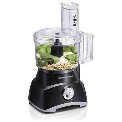 Hamilton Beach 8-Cup 2-Speed Food Processor with BPA-Free Dishwasher Safe Parts