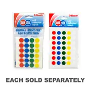 Quik Stik Multi Dot Label (Pack of 10)