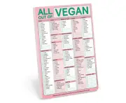 Knock Knock All Out Of Vegan (with magnet) Classic Pad (Pastel Version)