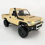 HLSFWDRIVE RC Truck 1/12 RC Rock Crawler 4x4 Toyota Land Cruiser Remote Control Pickup Off Road RTR 2.4GHz All Terrain with 280 Brushed Motor Proportional Throttle Steering for Adult MN-82