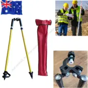 Upgrade Prism Pole Bipod for Total Station GPS RTK Trimble Leica Topcon Survey