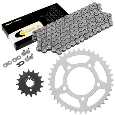 Drive Chain & Sprockets Kit for Suzuki GS500E GS500F GS500H 1994-2010