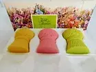 vintage Avon Field Flowers 3 three perfumed SOAPS 3 oz each NOS NIB