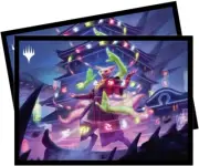 Ultra Pro Magic The Gathering 100ct Card Sleeves March of Machine Bright Palm