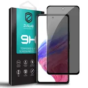 ZUSLAB Galaxy A53 5G Privacy Screen Protector, Tempered Glass Case Film Friendly 9H Hardness Anti Spy for Samsung