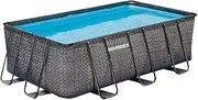 Marimex Florida - Ratan Premium Pool I Steel garden wall pool I 2,15x4,00x1,22 m I without accessories