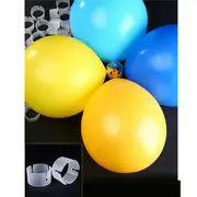 50/100 pcs Balloon Clip Ties Arch Garland Connector Ring Buckle Wedding Birthday