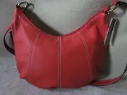 Tignanello No Contest Papaya Leather Cross Body/Shoulder Bag NWT Very NICE!!