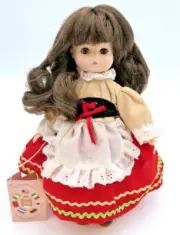 Vintage 1988 Effanbee Li'l Innocents International ITALY 9" Poseable Vinyl Doll
