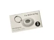 Apple AirTag waterproof protective case With Keychain 2 pieces
