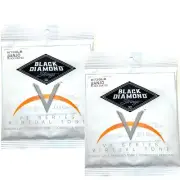 Black Diamond Banjo Strings Black Coated 2 Sets 5String Light Loop End