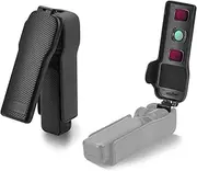 Pocket 3 Cover Case Accessories, Gimbal Flip Protective Cover Lens Protector Cap Holds 3 Filters for DJI Osmo Pocket 3 Creator Combo (Black)