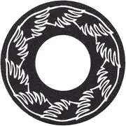 SE Bikes BMX Wing Grip Donuts, Black